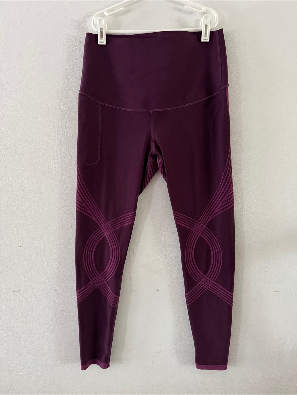 Fanka Purple Body Sculpt Leggings Sz S